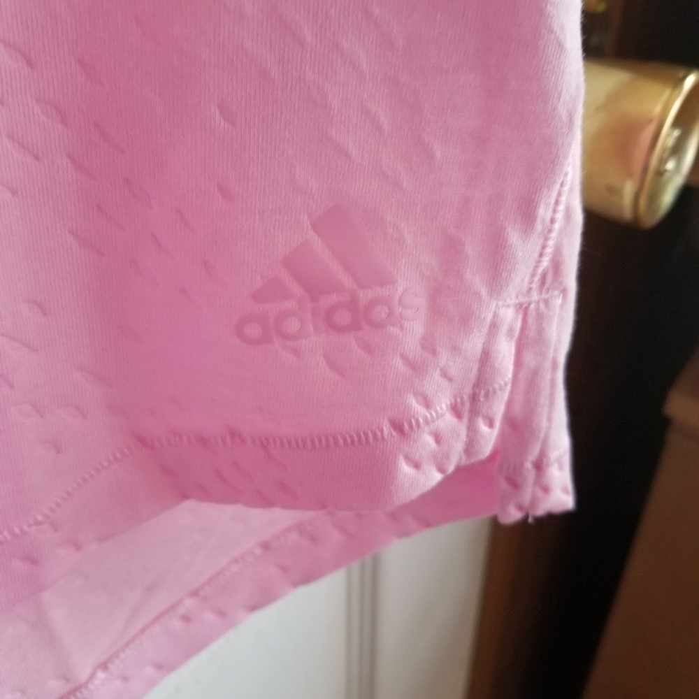 Pink Adidas  Climalite t shirt - Picture 2 of 3